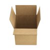Universal Fixed-Depth Brown Corrugated Shipping Boxes, RSC, Large, 12"x12"x7", Brown Kraft, PK25, 25PK 166352